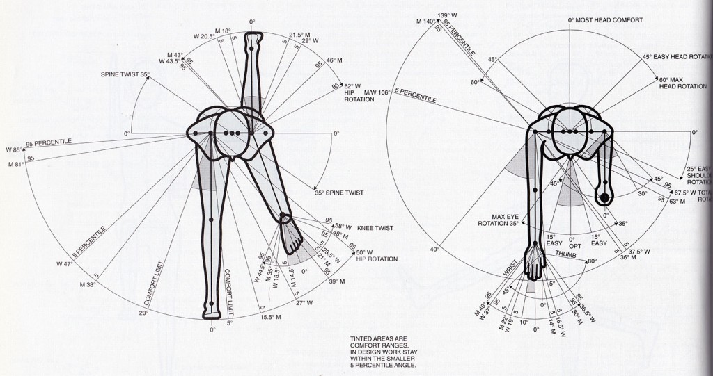 human measure scan top flexion