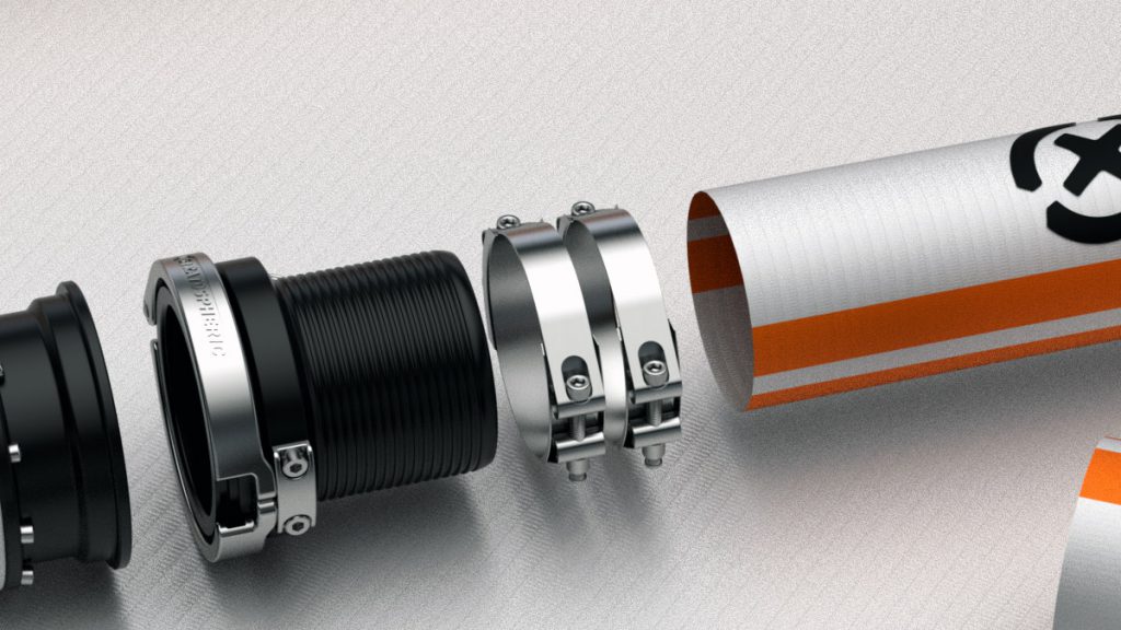 Hydroflight and hydrosport power system for conversion of a personal watercraft, aka jet ski, into a water thrust powered flight platform. The most technically advanced water thrust system in the sport. X offers several different configuration to meet your performance needs.