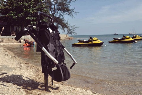 jetpack on the beach